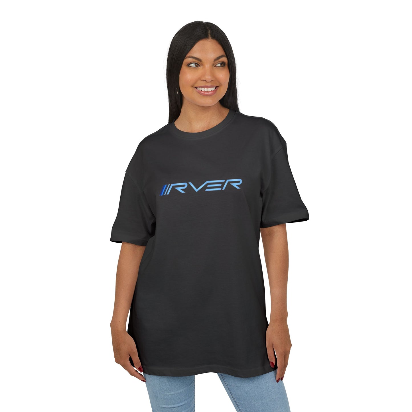 RVER ADBLUE -  Heavy Oversize Tee