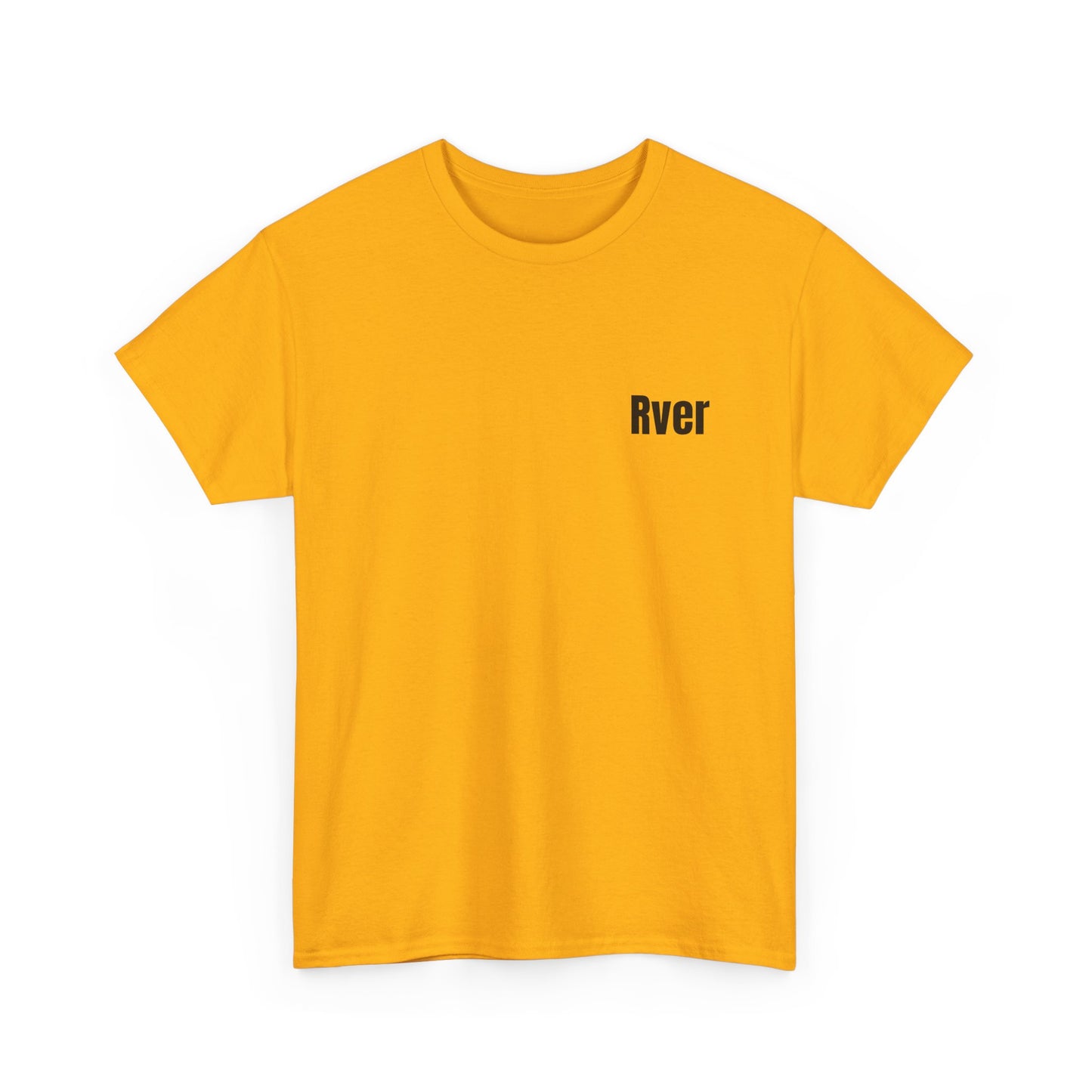 Rver BASICS - Unisex-T-Shirt aus schwerer Baumwolle