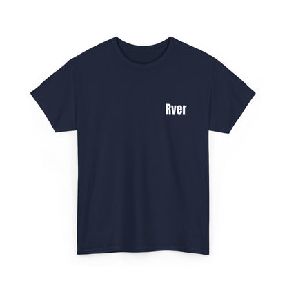 Rver BASICS - Unisex-T-Shirt aus schwerer Baumwolle