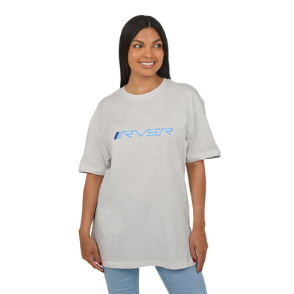 RVER ADBLUE -  Heavy Oversize Tee