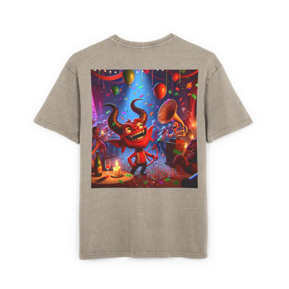 DEMONS HAVE A COLORFUL LIFE - Men's Oversize Tee