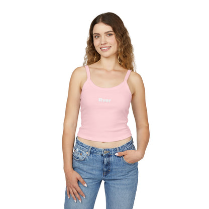 Rver BASICS - Tanktop met spaghettibandjes voor dames